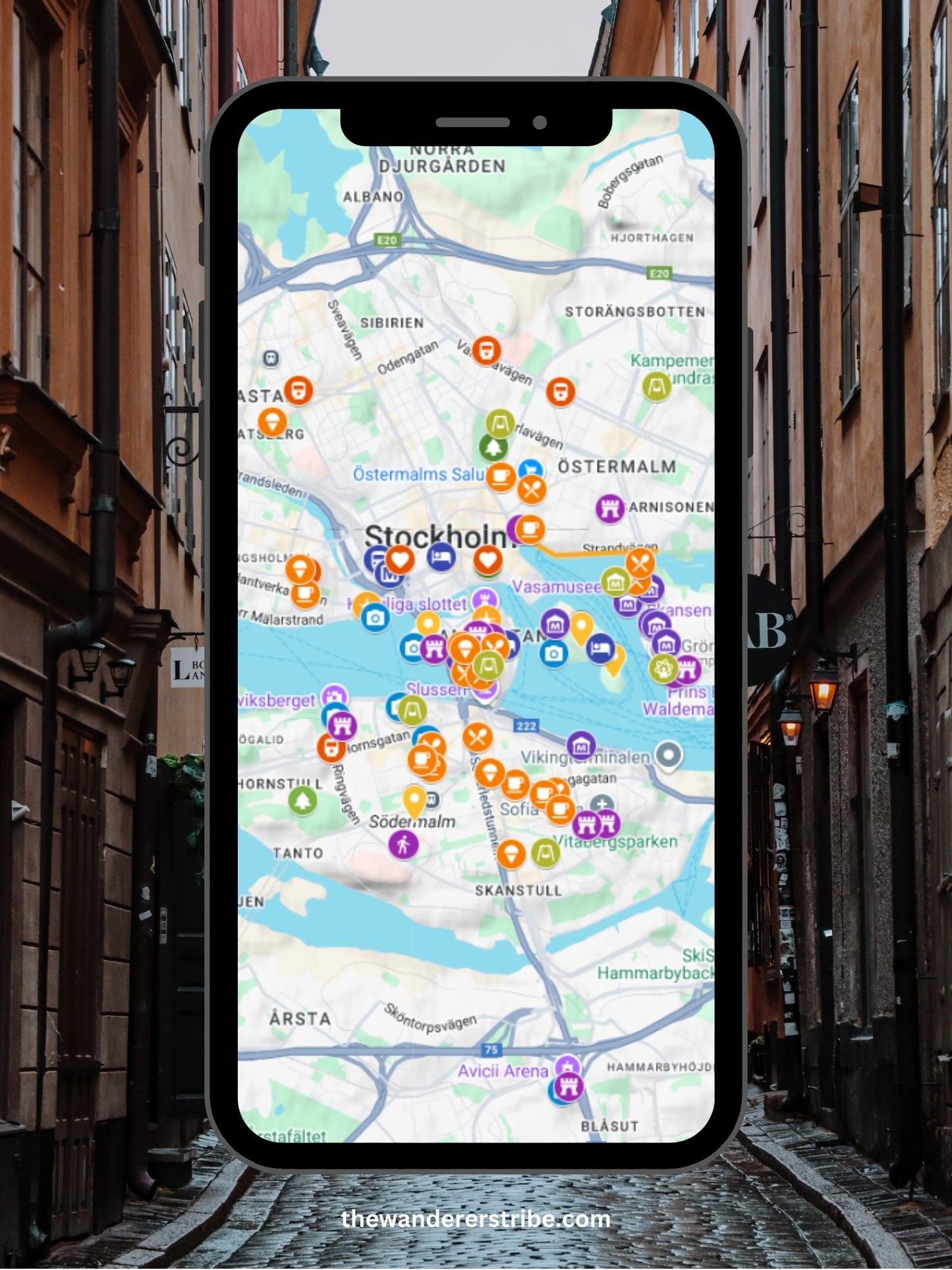Stockholm Map for Families