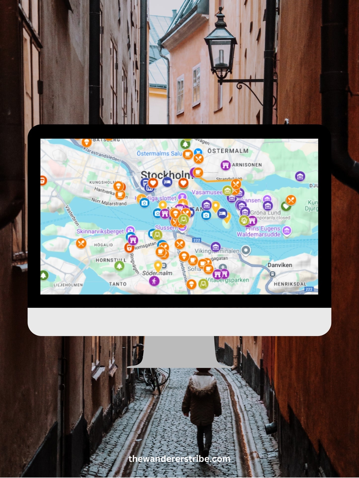 Stockholm Map for Families